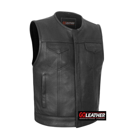 Short Fuse - Platinum Low Cut Vest - GoLeather - Flyclothing LLC