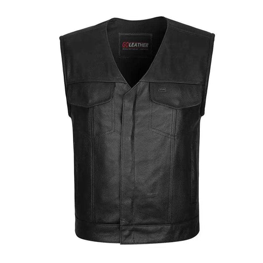 Vanguard - Club Vest with V Neck - GoLeather - Flyclothing LLC