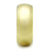 GL012 - IP Gold(Ion Plating) Brass Ring with No Stone - Alamode - Flyclothing LLC