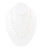 Golden Chain and White Pearl Necklaces - Barse Jewelry - Flyclothing LLC