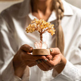 Golden Lamp of Wealth - Citrine Tree - Conscious Items - Flyclothing LLC