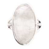 Grey Quartz and Sterling Silver Oval Ring - Barse Jewelry - Flyclothing LLC