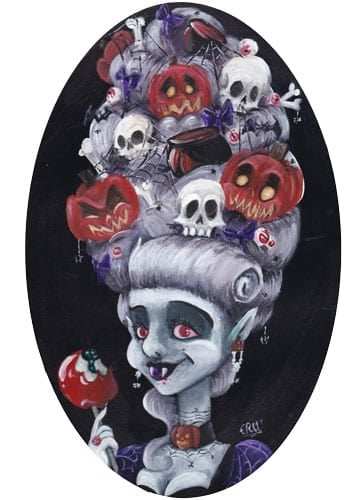 Black Market Art Company Hollow Vampire Print - Black Market Art Company - Flyclothing LLC