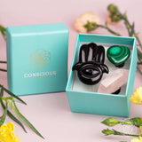 Hamsa Hand of Safe Travels: Aromatherapy Crystal Car Kit - Conscious Items - Flyclothing LLC