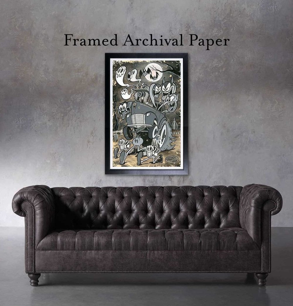 Black Market Art Company Haunt Rod Print - Black Market Art Company - Flyclothing LLC