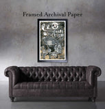 Black Market Art Company Haunt Rod Print - Black Market Art Company - Flyclothing LLC