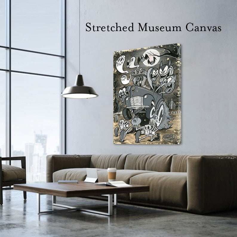 Black Market Art Company Haunt Rod Print - Black Market Art Company - Flyclothing LLC