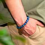Hawk’s Focus – Royal Blue Tiger’s Eye Bracelet - Conscious Items - Flyclothing LLC