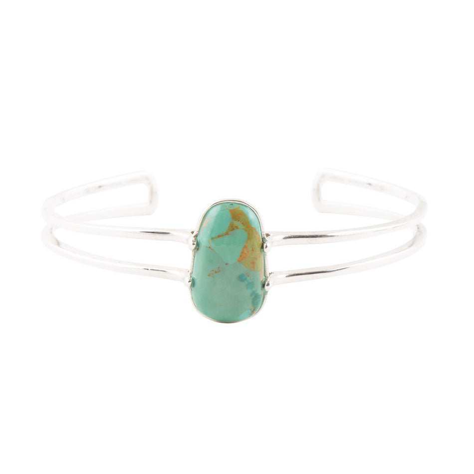 High Class Turquoise and Sterling Silver Cuff Bracelet - Barse Jewelry - Flyclothing LLC