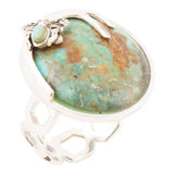 Honey Bee Blue Turquoise Sterling Silver Ring - Barse Jewelry - Flyclothing LLC