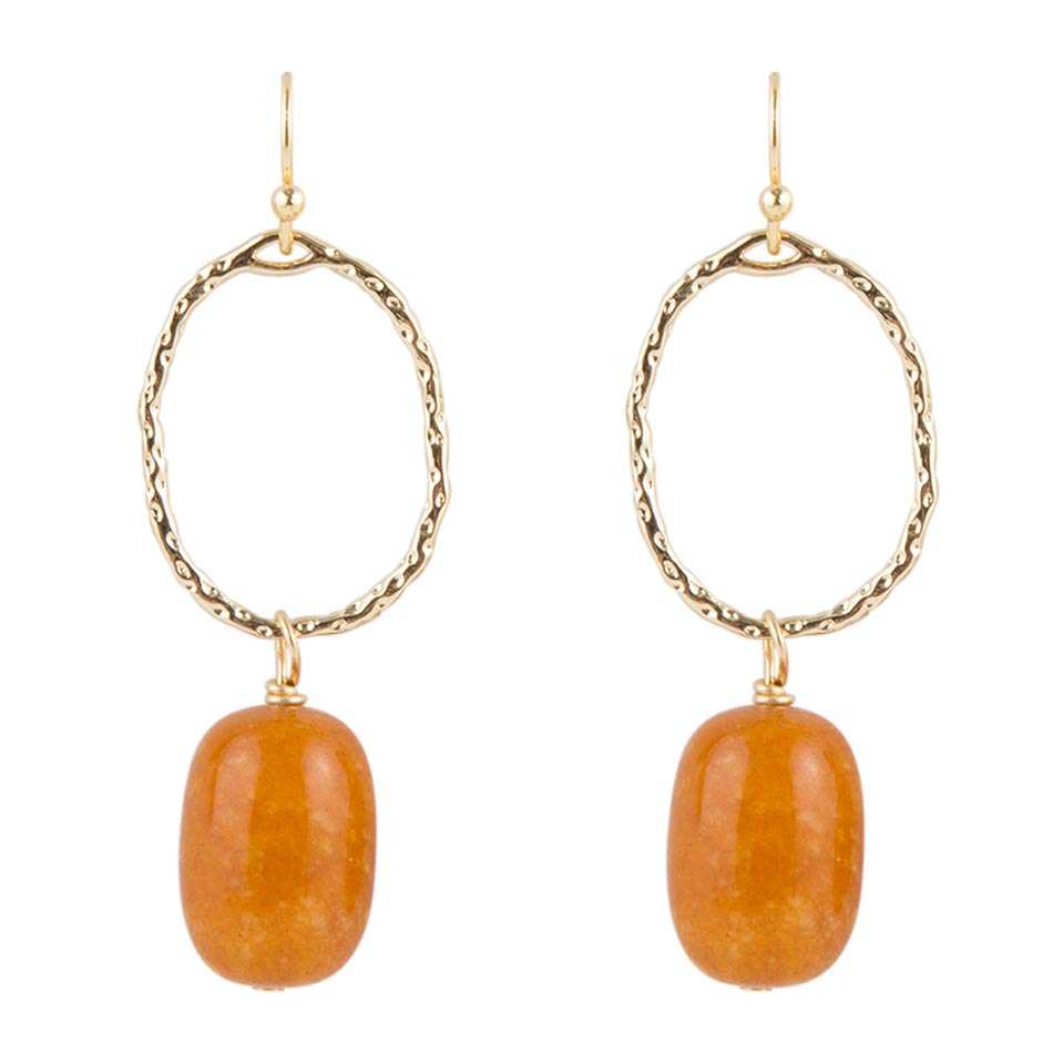 Honey Jades Drops Earrings - Barse Jewelry - Flyclothing LLC