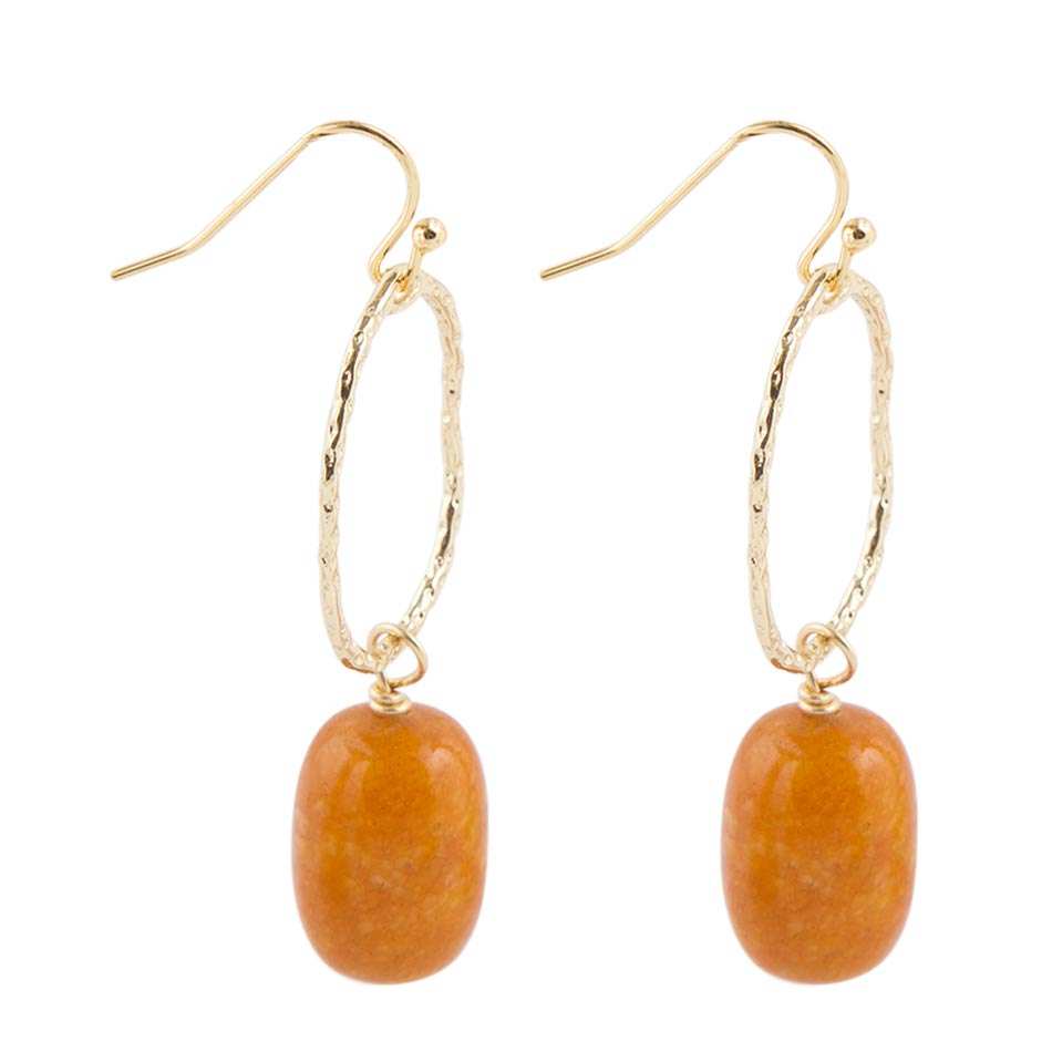 Honey Jades Drops Earrings - Barse Jewelry - Flyclothing LLC
