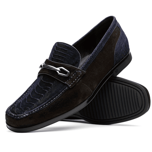 Hugo Navy / Brown - Marco Di Milano - Flyclothing LLC