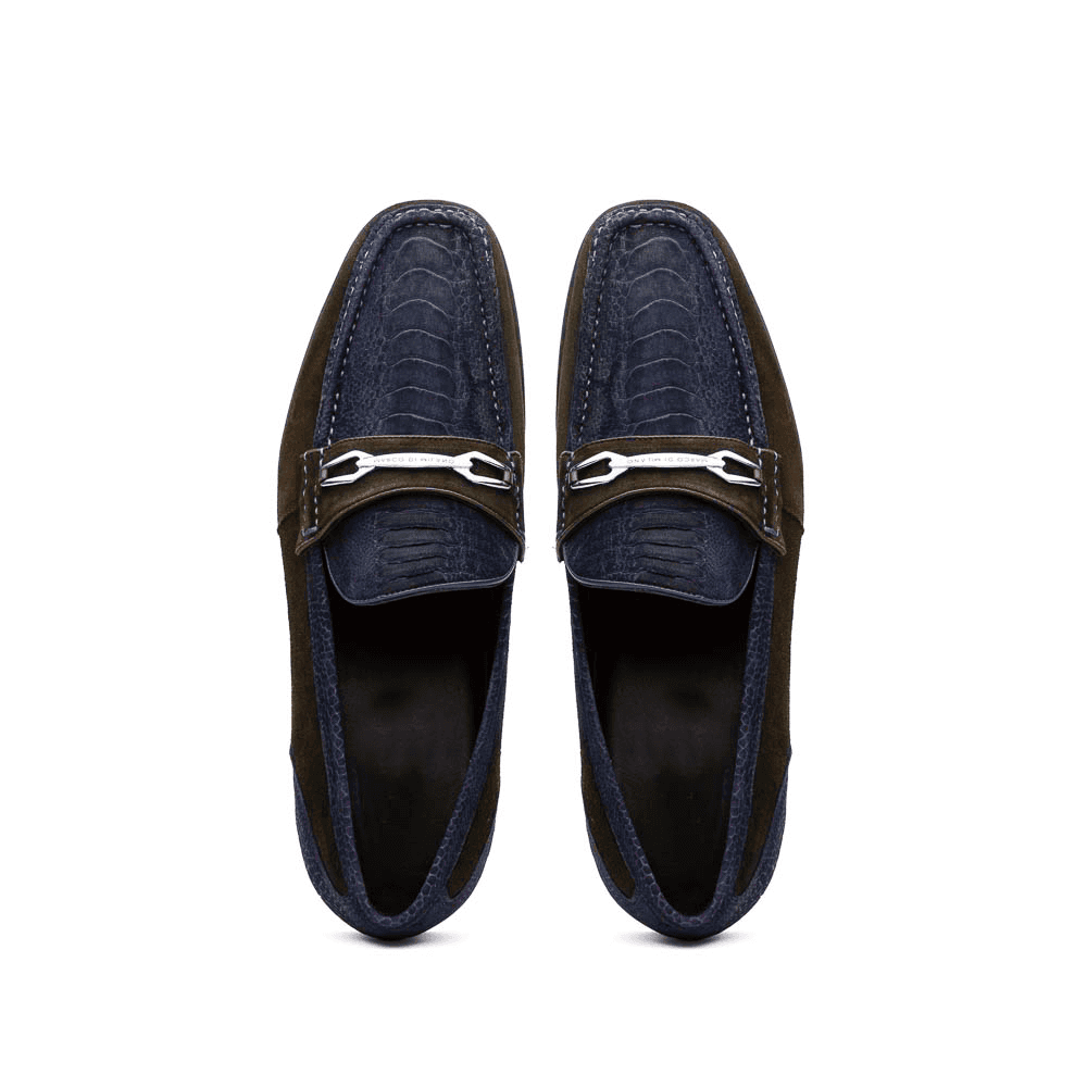 Hugo Navy / Brown - Marco Di Milano - Flyclothing LLC