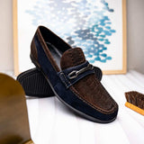 Hugo Brown / Navy - Marco Di Milano - Flyclothing LLC