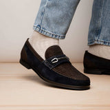 Hugo Brown / Navy - Marco Di Milano - Flyclothing LLC