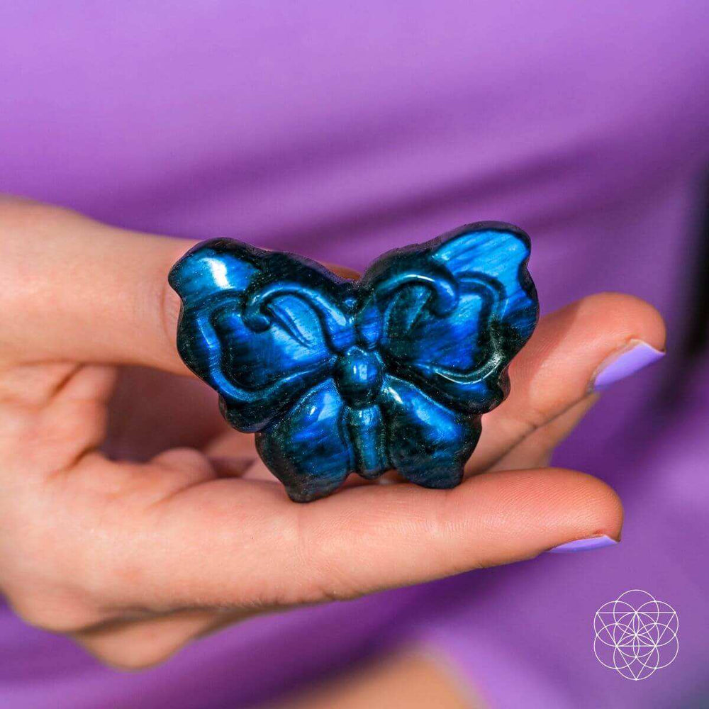 I Am Reborn - Labradorite Carving of Transformation - Conscious Items - Flyclothing LLC