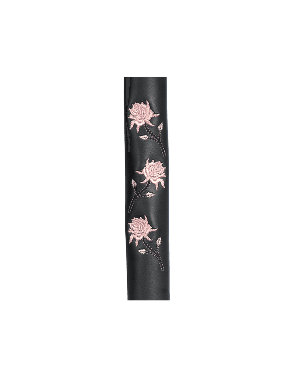 Adorned with embroidered pink roses - Unik Just for Bikers - Flyclothing LLC