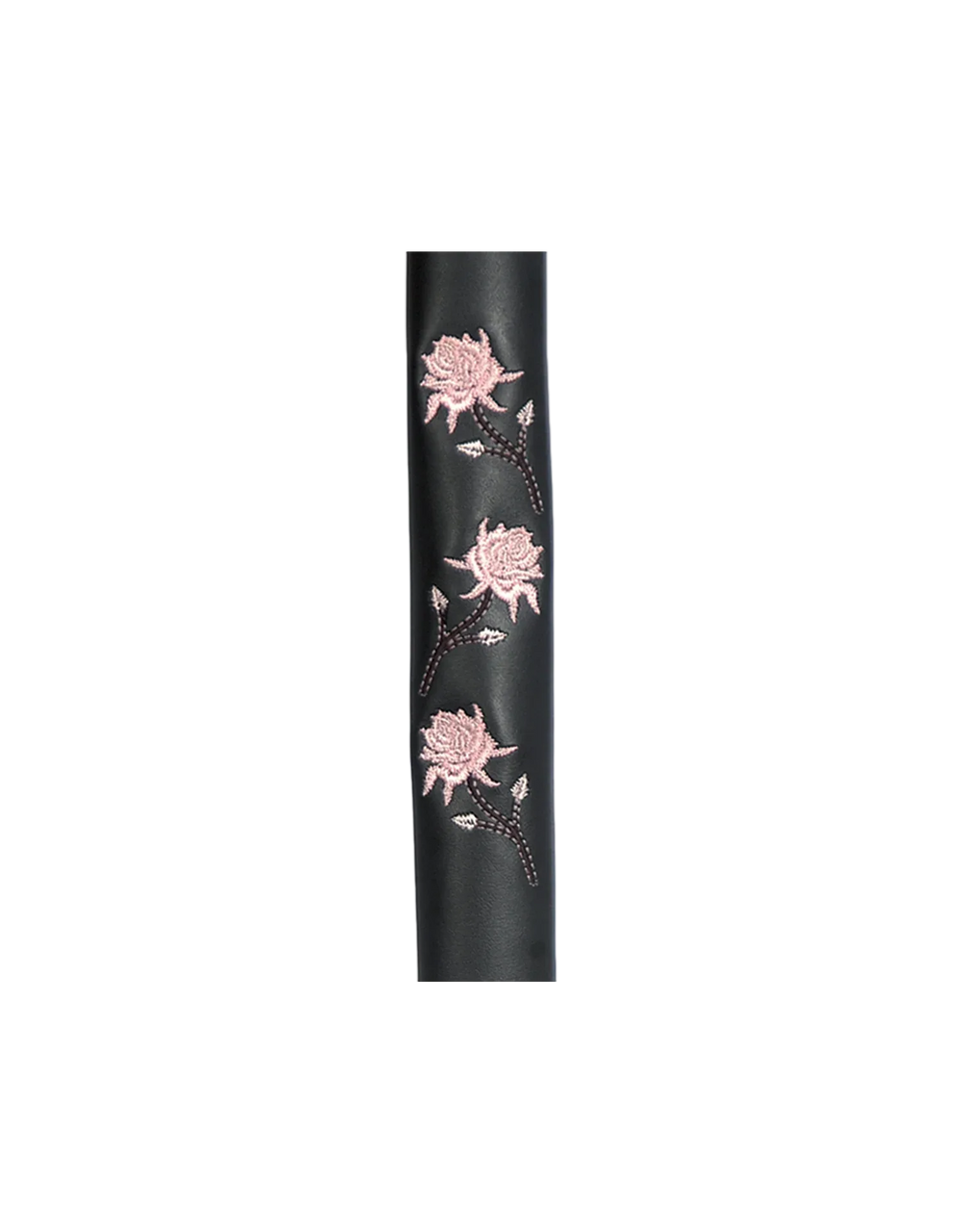 Hair Accessory Adorned with embroidered pink roses - Unik Just for Bikers - Flyclothing LLC
