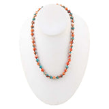 Immeasurable Multicolor Ocean Jade Golden Wrap Necklace - Barse Jewelry - Flyclothing LLC