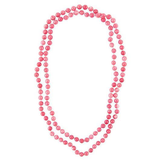 Immeasurable Pink Jade Wrap Necklace - Barse Jewelry - Flyclothing LLC