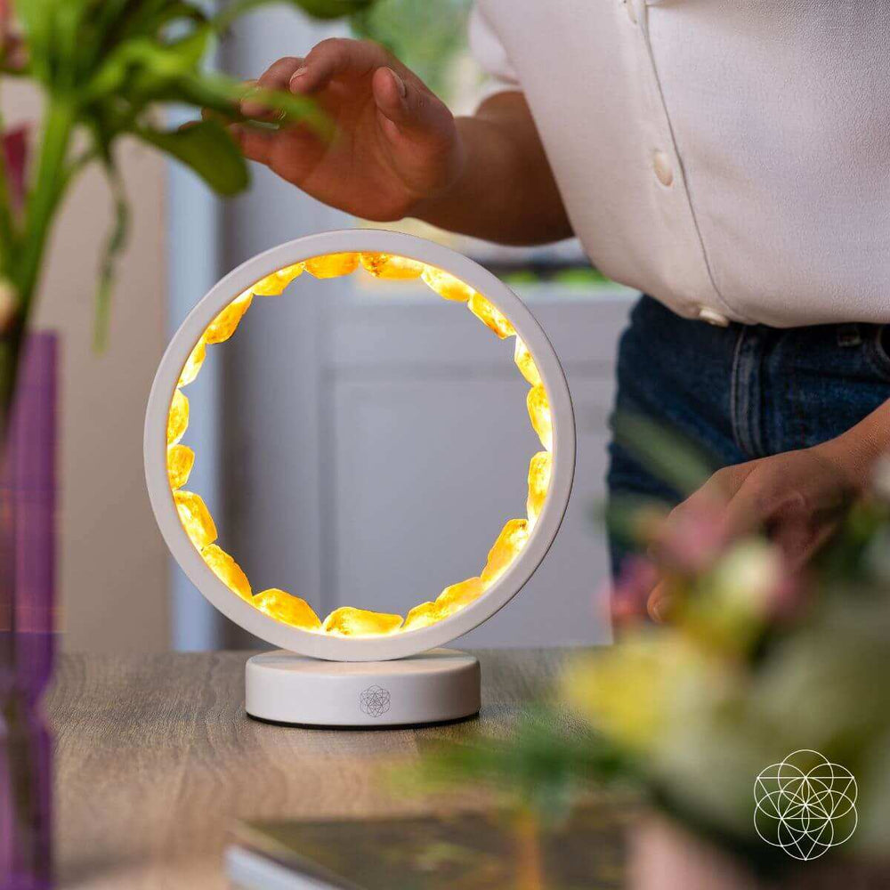 Infinite Abundance: Citrine Lamp of Manifestation - Conscious Items - Flyclothing LLC