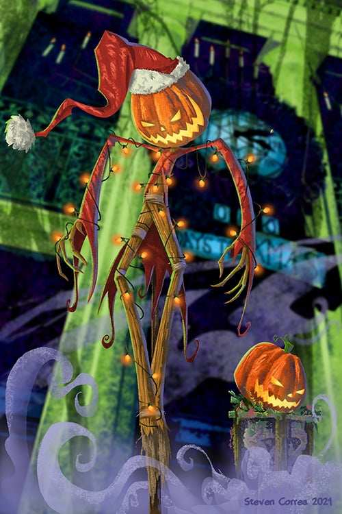 Black Market Art Company The Jack O Lantern Print - Black Market Art Company - Flyclothing LLC