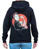 Black Market Art Company We Can Do It Women's Zip Hoodie - Black Market Art Company - Flyclothing LLC
