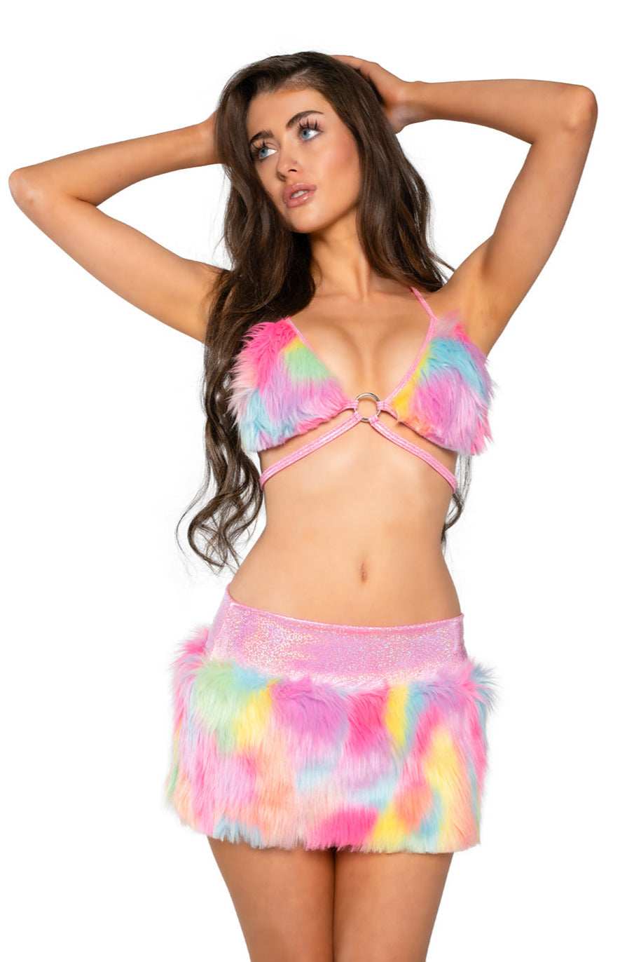 J Valentine Faux Fur Skirt - J. Valentine - Flyclothing LLC