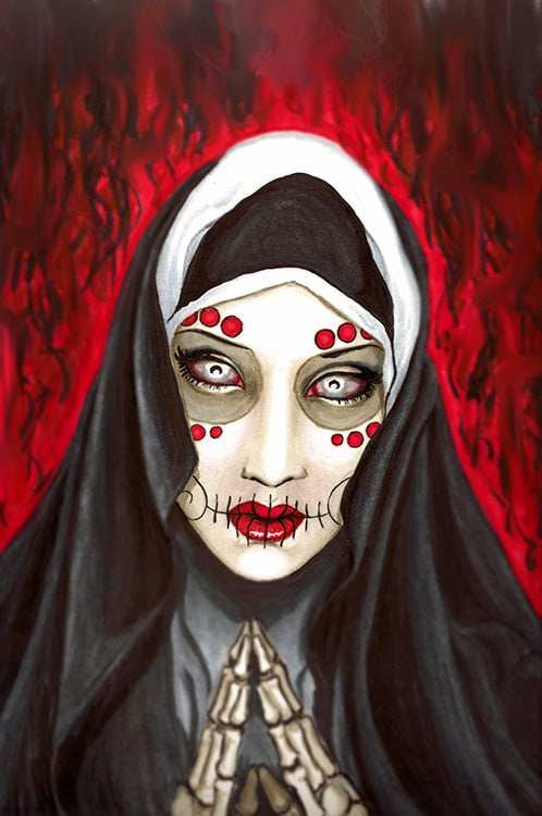 Black Market Art Company Kimber Nun Print - Black Market Art Company - Flyclothing LLC