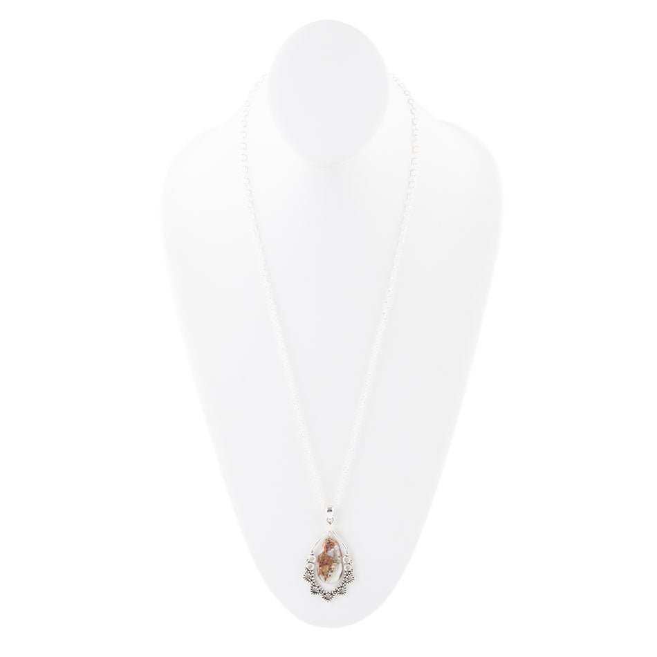 Lace Purple Matrix Pendant Necklace - Barse Jewelry - Flyclothing LLC