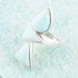 Lahana Green Chrysoprase and Sterling Silver Statement Ring - Barse Jewelry - Flyclothing LLC