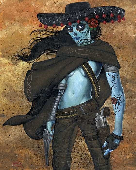 Black Market Art Company La Mujer Print - Black Market Art Company - Flyclothing LLC