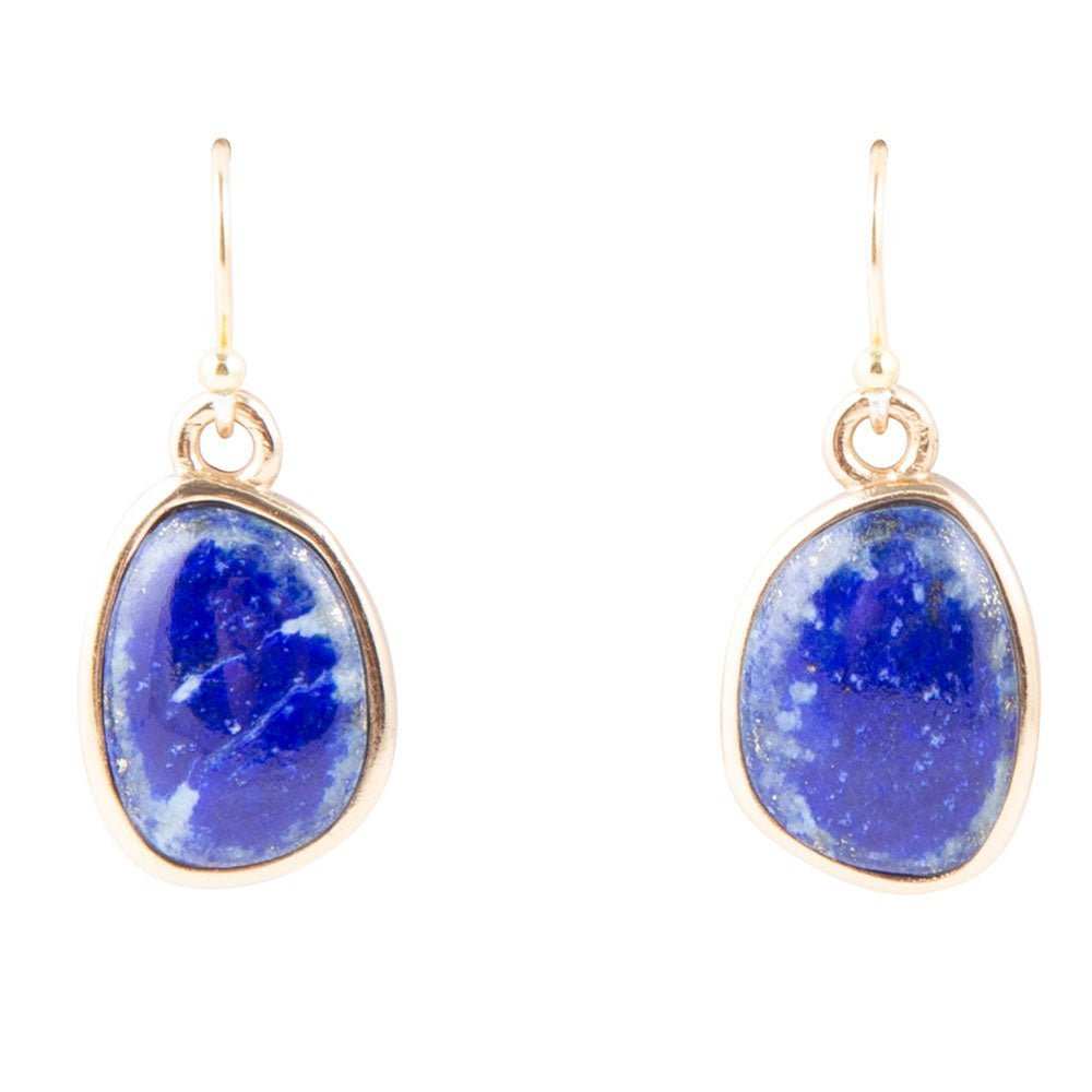 Lapis and Bronze Earrings - Barse Jewelry - Flyclothing LLC