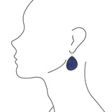 Lapis Slab Drop Earrings - Barse Jewelry - Flyclothing LLC