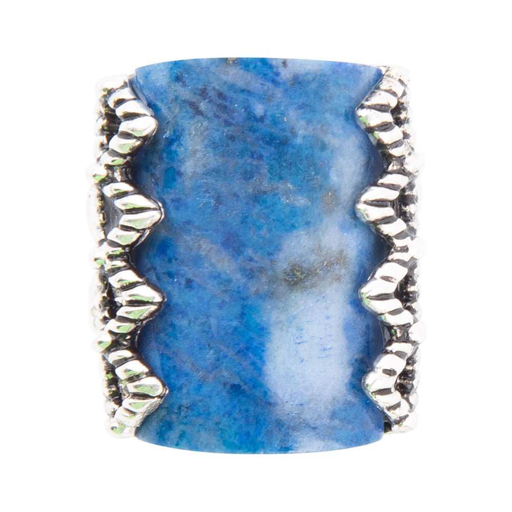 Blue Lapis Slice and Sterling Silver Ring - Barse Jewelry - Flyclothing LLC