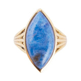 Blue Lapis Golden Spark Ring - Barse Jewelry - Flyclothing LLC
