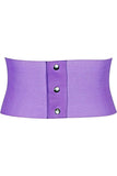 Daisy Corsets Lavish Lavender Brocade Corset Belt Cincher - Daisy Corsets - Flyclothing LLC
