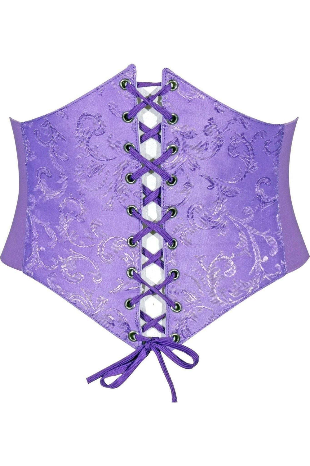 Daisy Corsets Lavish Lavender Brocade Corset Belt Cincher - Daisy Corsets - Flyclothing LLC