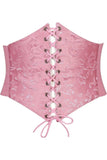 Daisy Corsets Lavish Lt Pink Brocade Corset Belt Cincher - Daisy Corsets - Flyclothing LLC