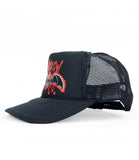 Black Market Art Company Bat & Foam Snap Back Trucker Hat Print - Black Market Art Company - Flyclothing LLC