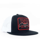 Black Market Art Company Lowbrow Bat & Classic Two Tone Trucker Hat Print - Black Market Art Company - Flyclothing LLC