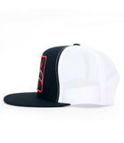 Black Market Art Company Lowbrow Bat & Classic Two Tone Trucker Hat Print - Black Market Art Company - Flyclothing LLC