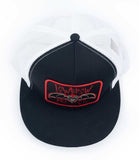 Black Market Art Company Lowbrow Bat & Classic Two Tone Trucker Hat Print - Black Market Art Company - Flyclothing LLC