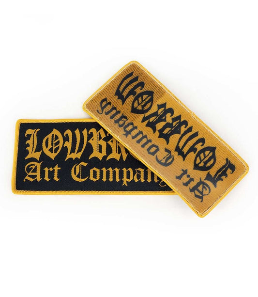 Black Market Art Company Lowbrow Gold Patch Print - Black Market Art Company - Flyclothing LLC