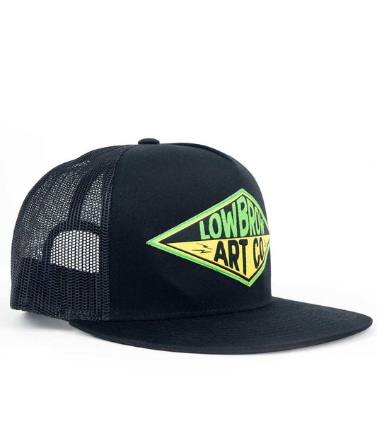 Black Market Art Company Lowbrow Monster Trucker Hat Print - Black Market Art Company - Flyclothing LLC