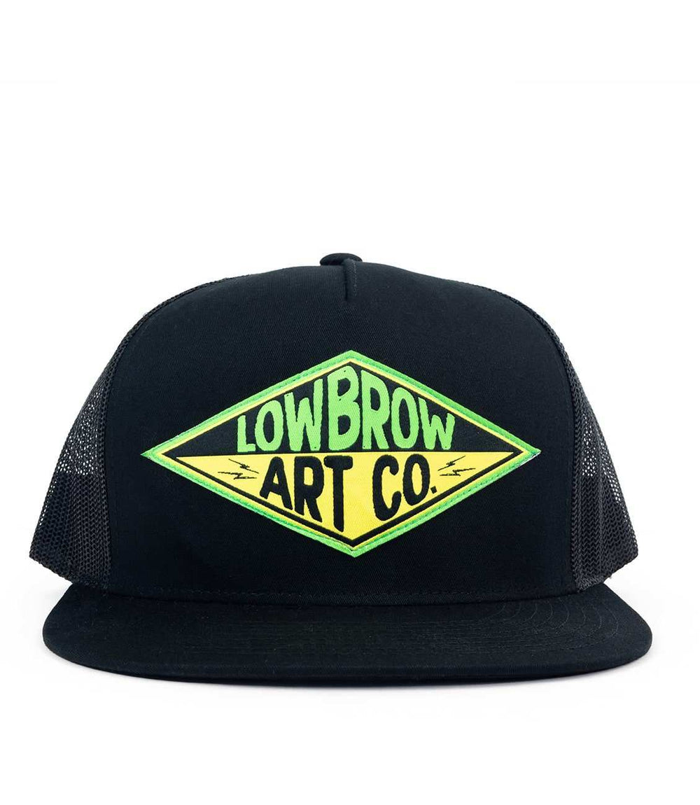 Black Market Art Company Lowbrow Monster Trucker Hat Print - Black Market Art Company - Flyclothing LLC