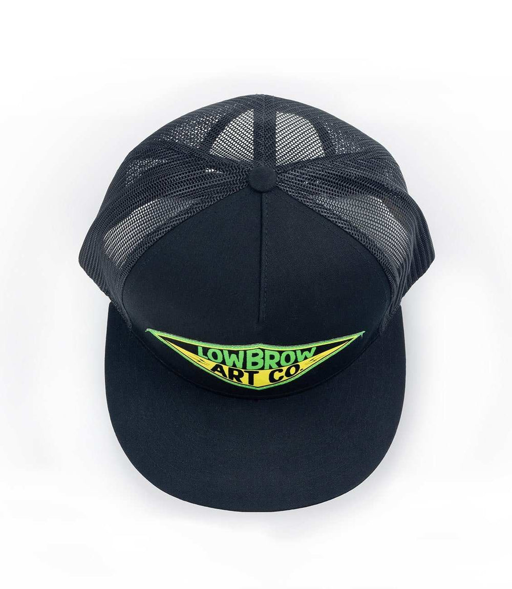 Black Market Art Company Lowbrow Monster Trucker Hat Print - Black Market Art Company - Flyclothing LLC