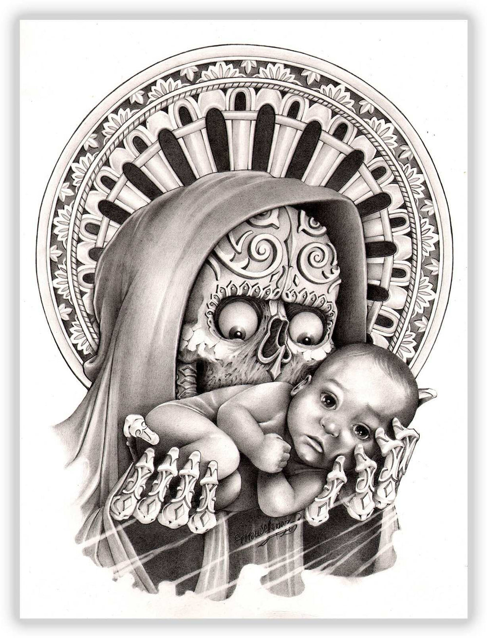 Black Market Art Company Life & Death Print - Black Market Art Company - Flyclothing LLC