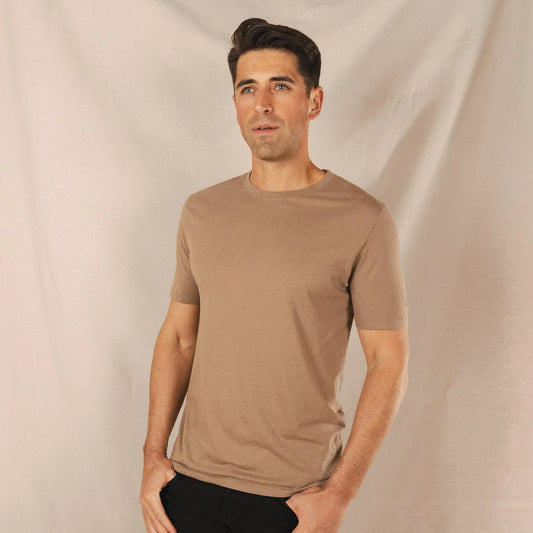 The Desert Roams | Light Brown Everyman™ T Shirt - Shinesty - Flyclothing LLC